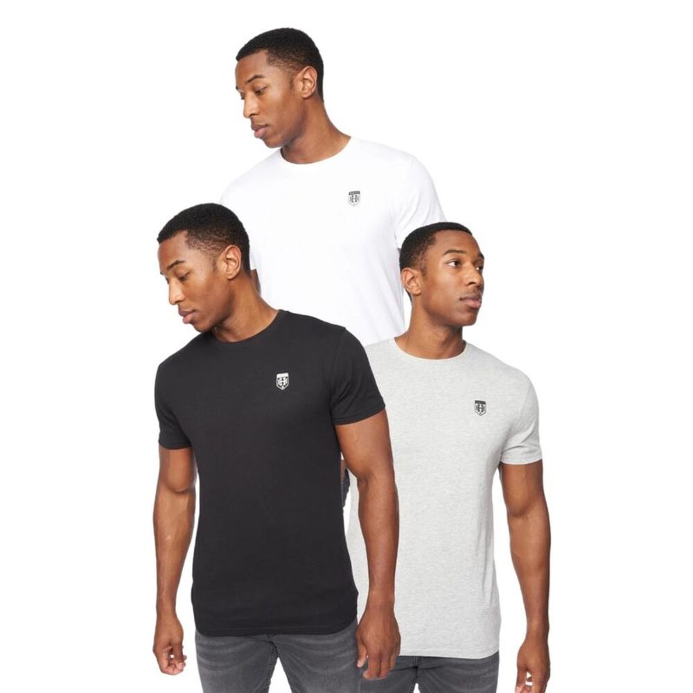 Henleys Mens Myer T-Shirt (Pack of 3) / Multicolored